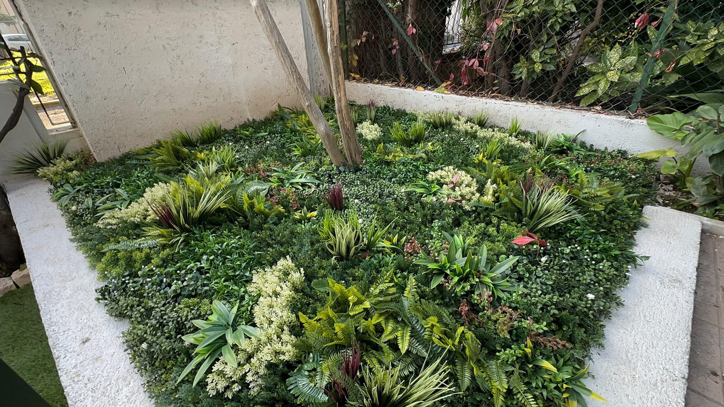 VERDE VERTICALE MIX COLORATO