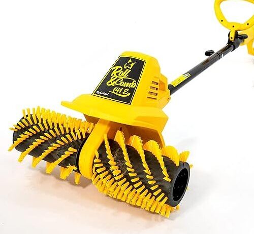 MONOSPAZZOLA COMPLETA PER ERBA SINTETICA 141-v23 A BATTERIA